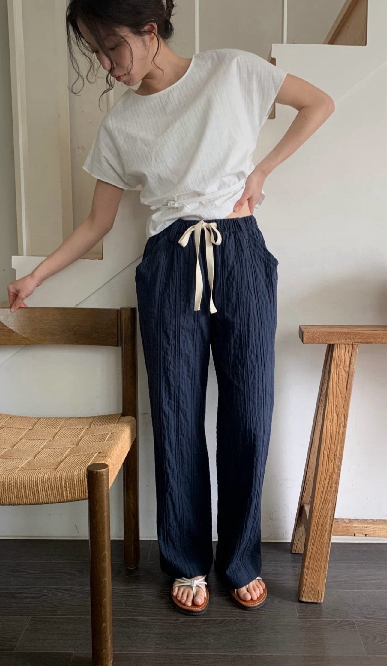 deondo organic pants-3col