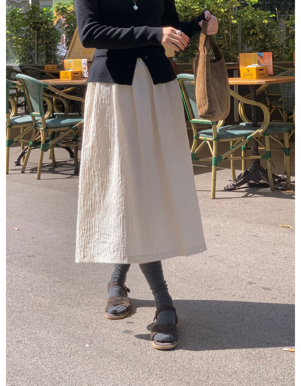 chocolat skirt-2col
