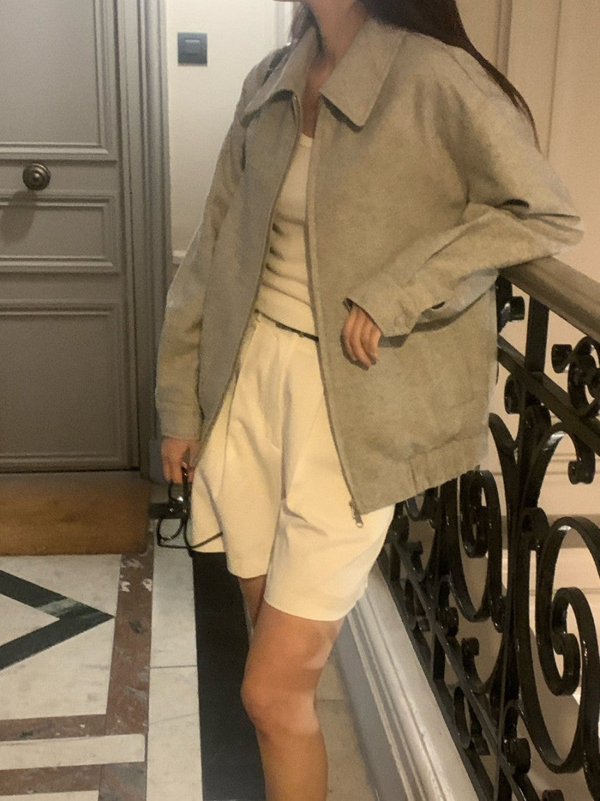 Palas herringbone blouson