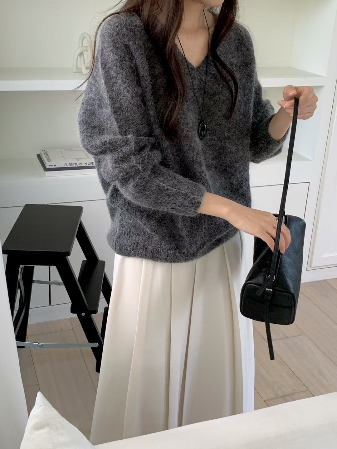 Blasom Mohair knit-4col