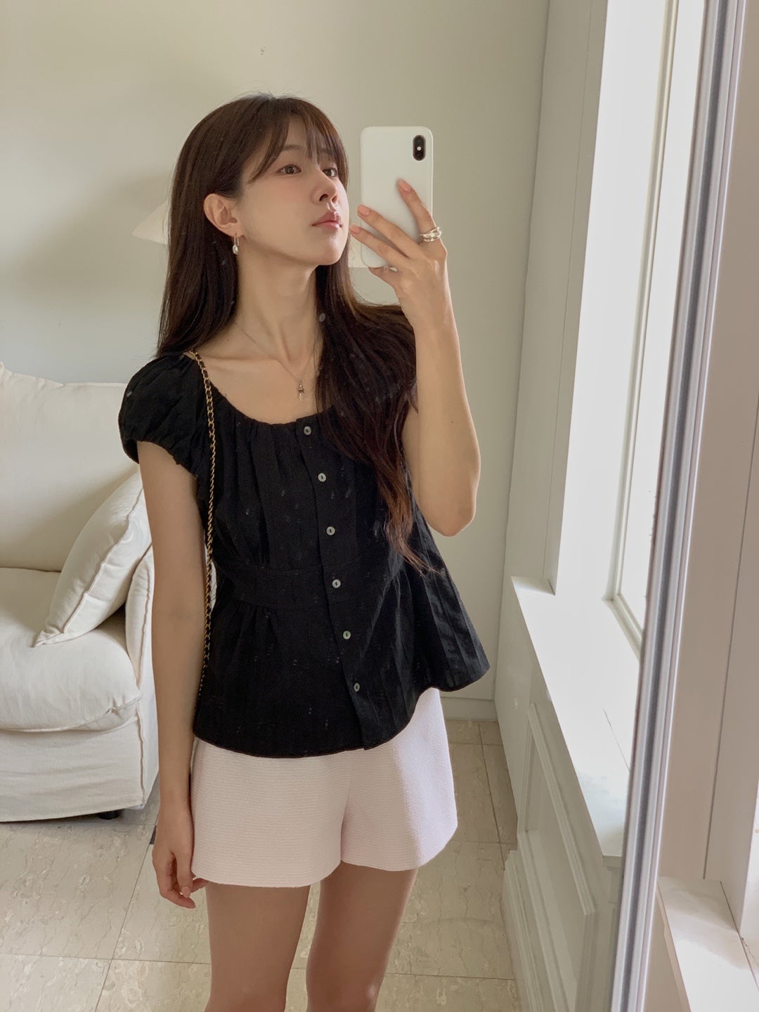 Bigi blouse&skirt-2col