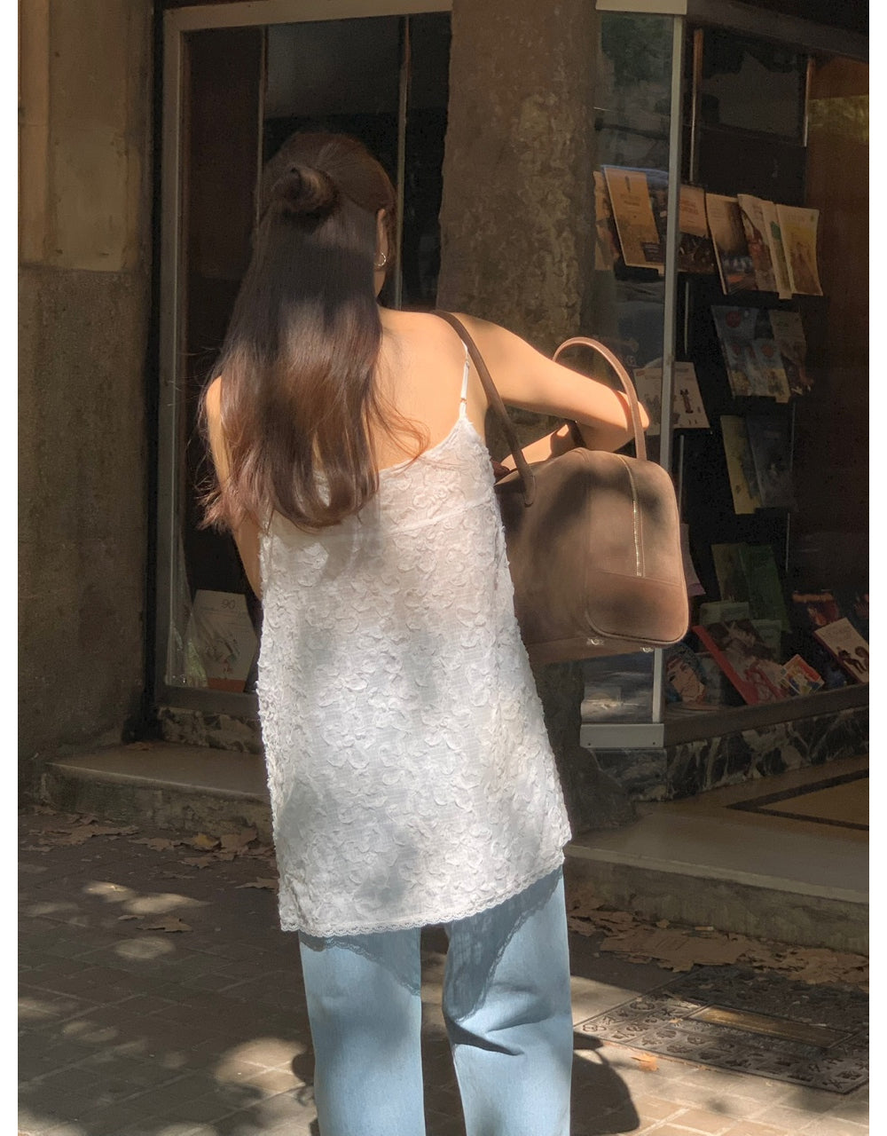 Rosy layered onepiece