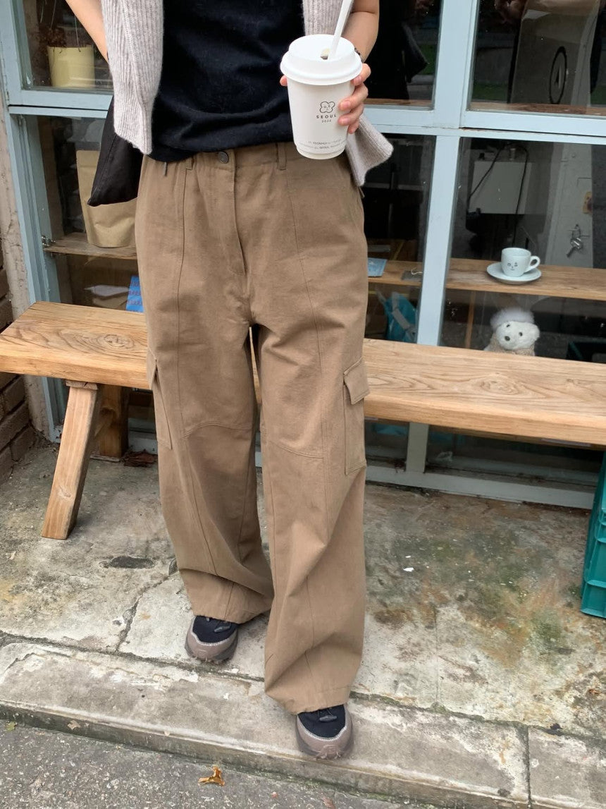 Eddie cargo pants-3col