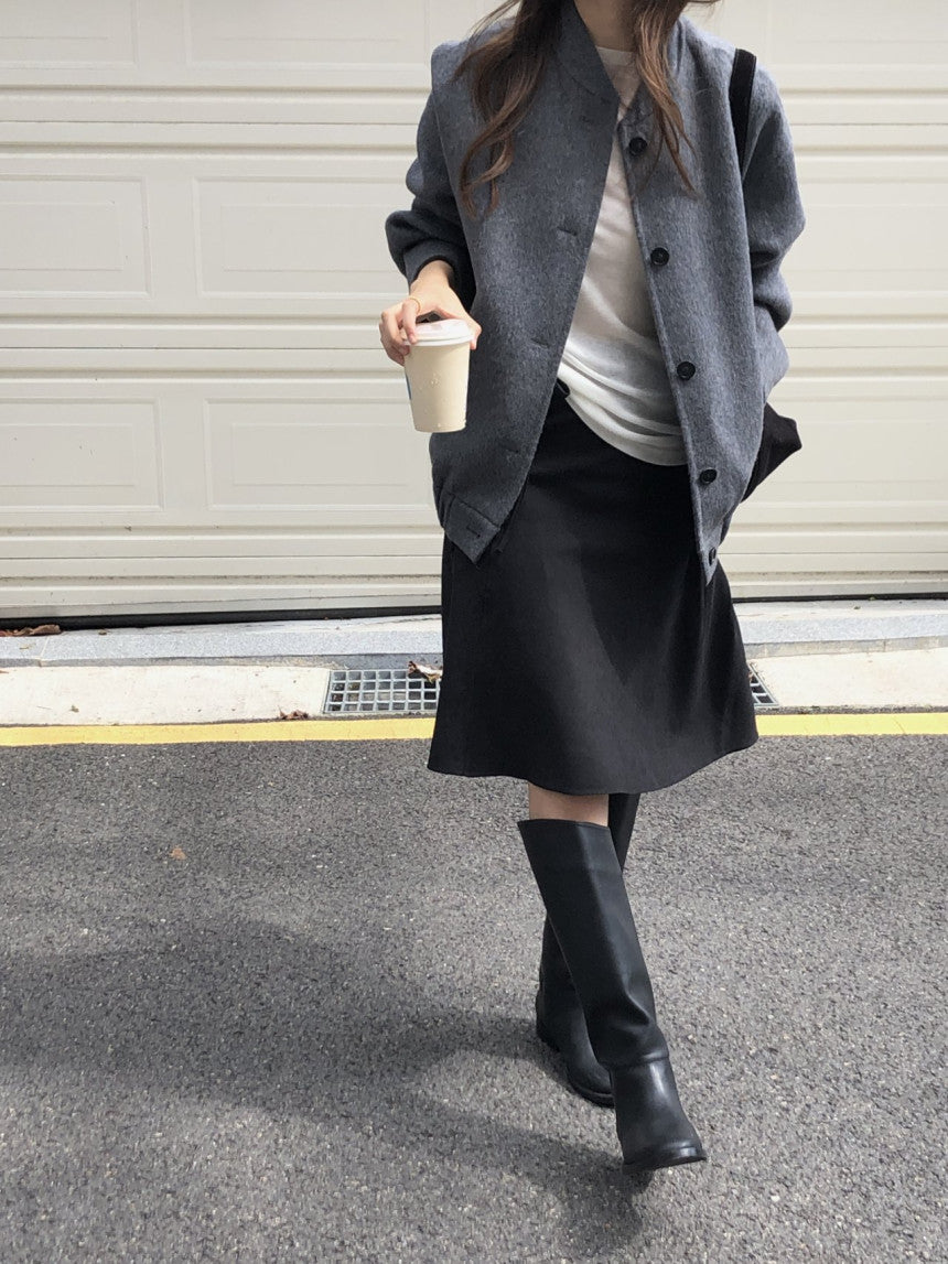 Nua handmade blouson-2col