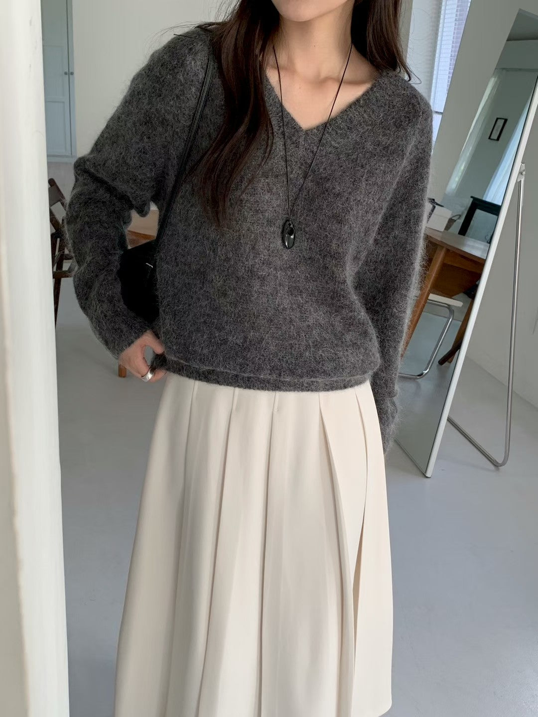 Blasom Mohair knit-4col