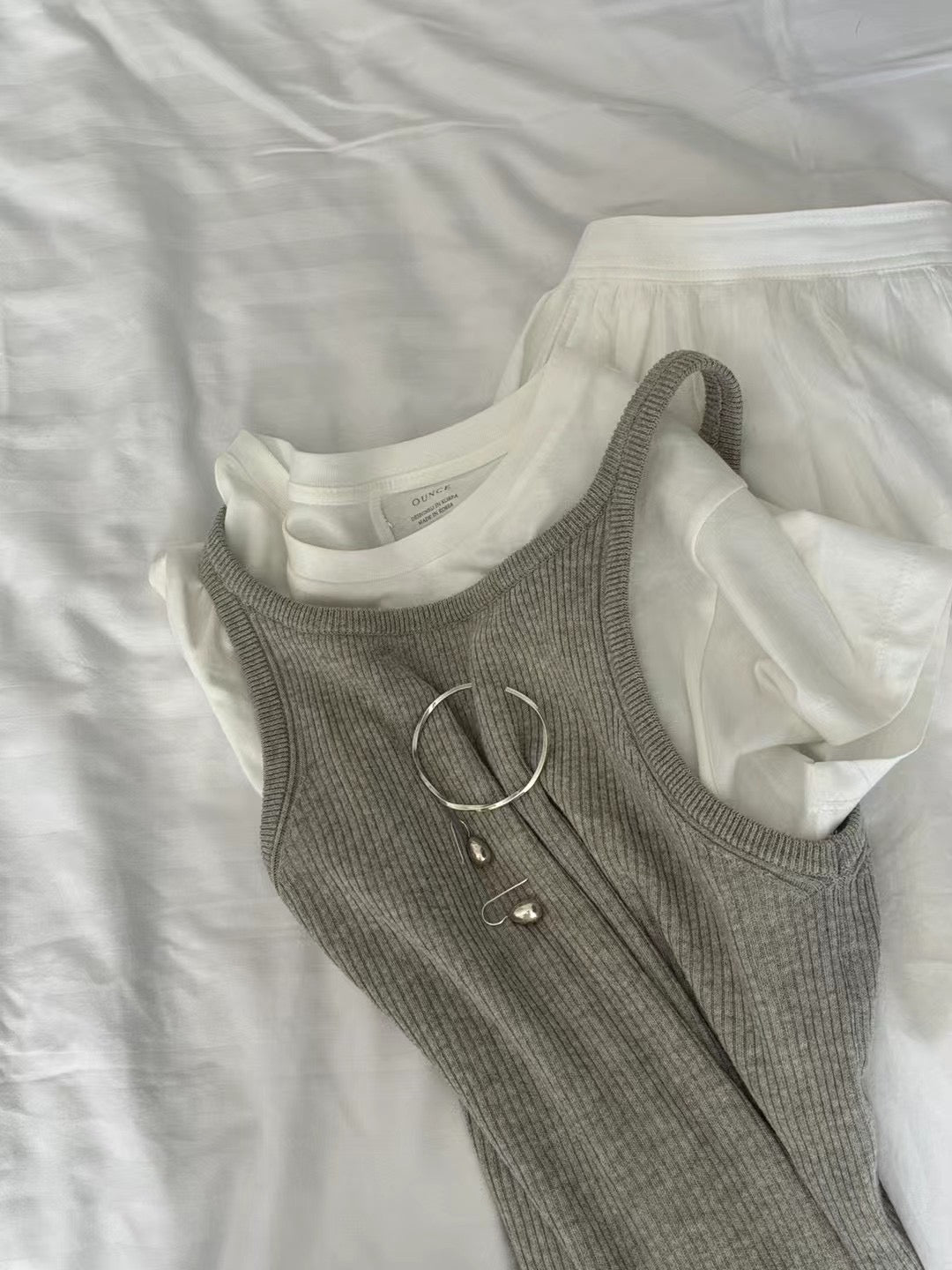 Ounce day knit sleeveless-2col