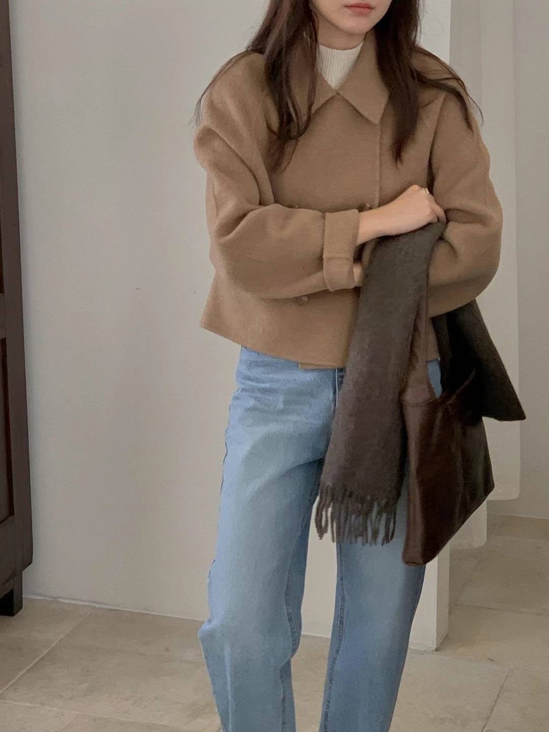Miu double handmade jacket-3col