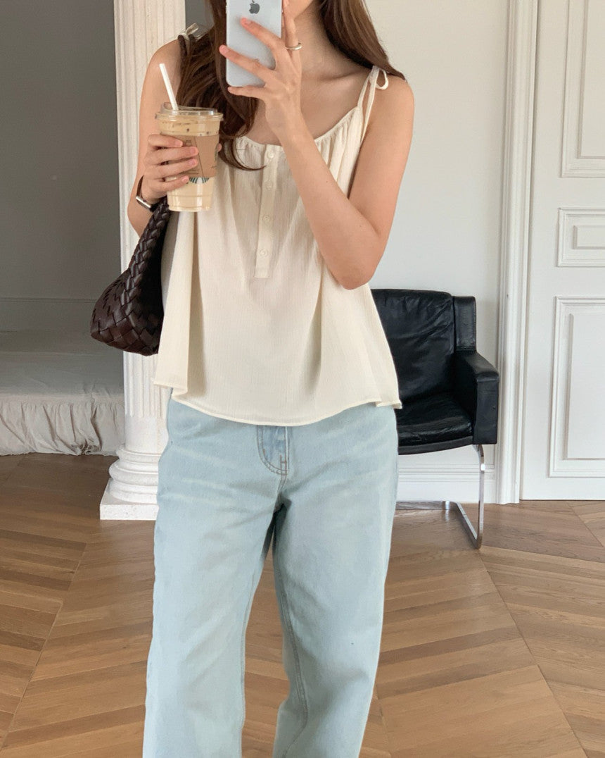 Elysee button sl blouse-2col