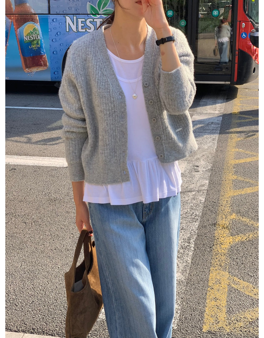 Bog cardigan-4col