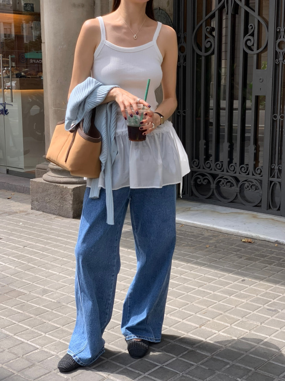jivri layered skirt