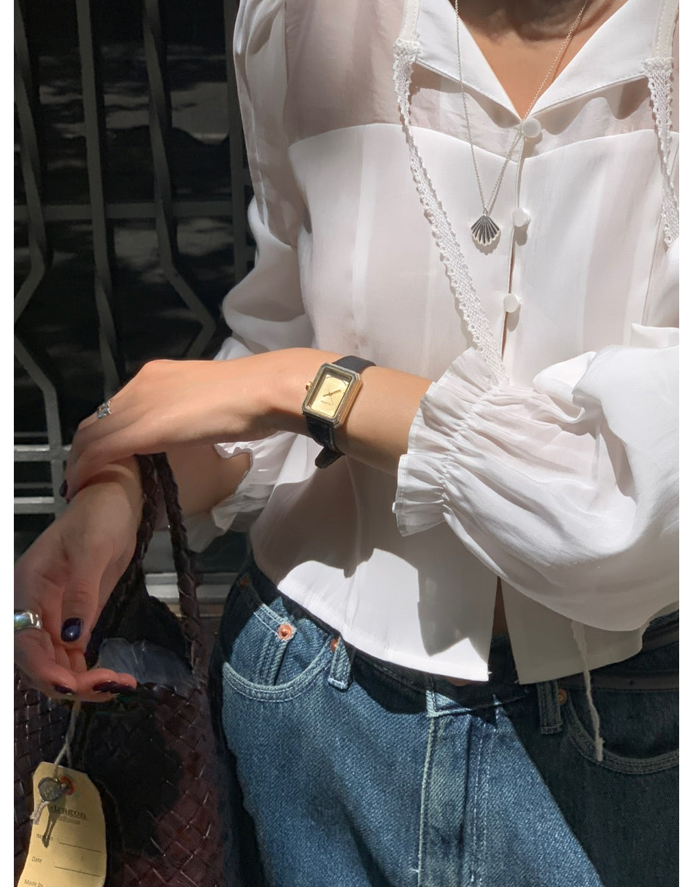Shining blouse-3col