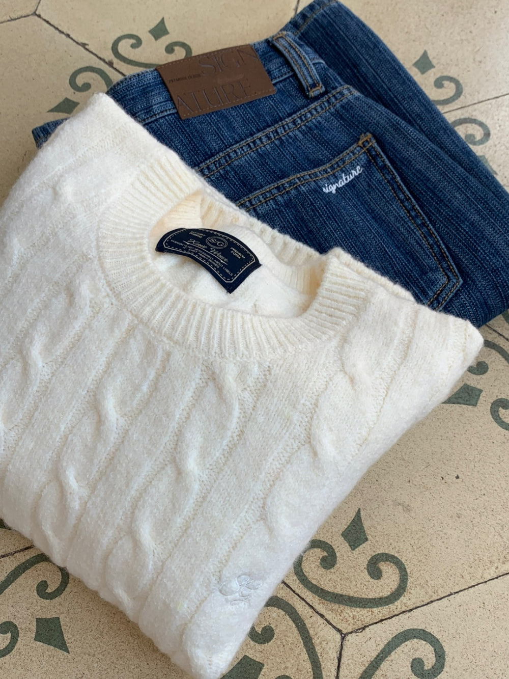 Weather twist knit-4col