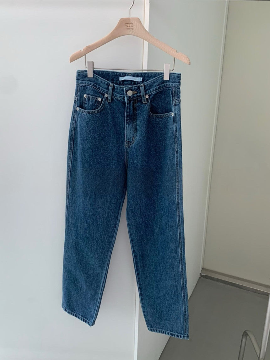 almond slim jeans