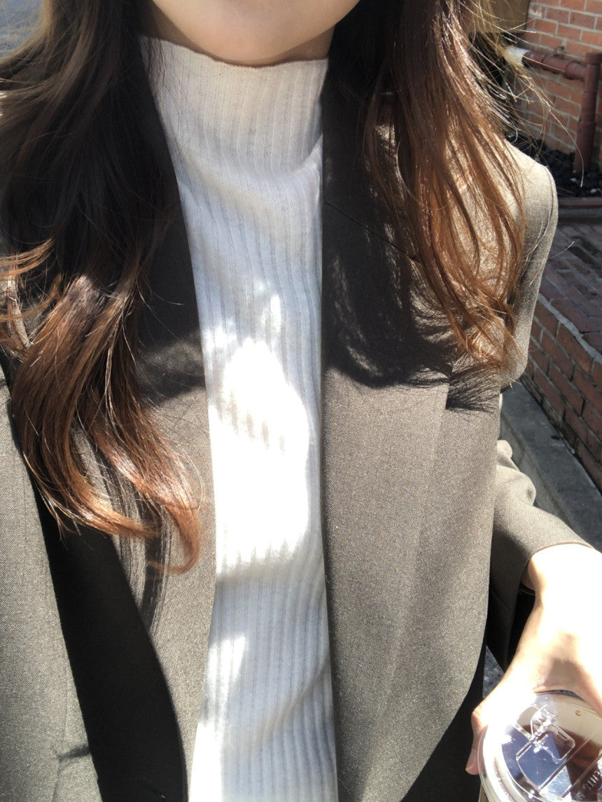 Sienna wool tailored double jacket