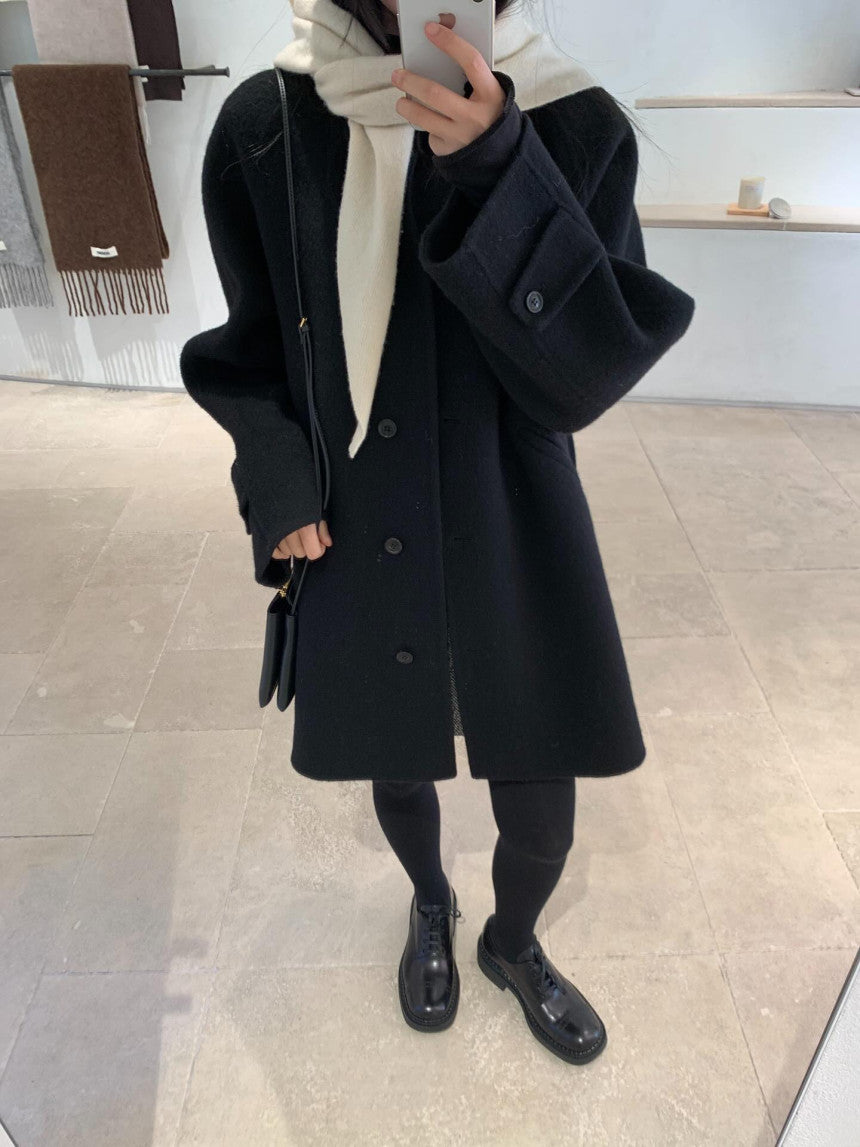 Moen handmade coat-2col