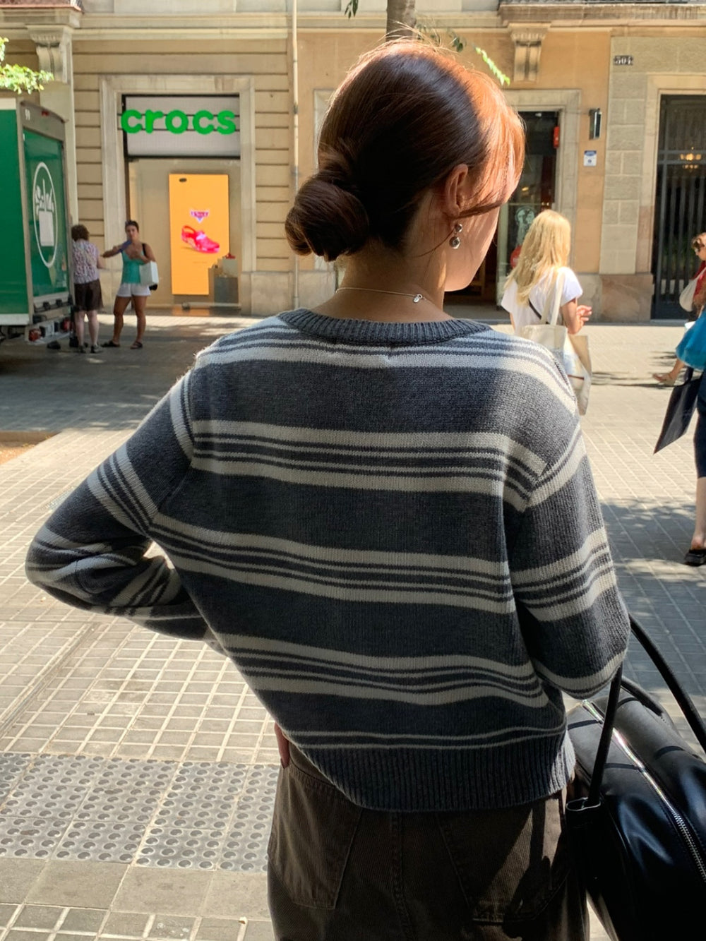 Nordic knit cardigan-4col