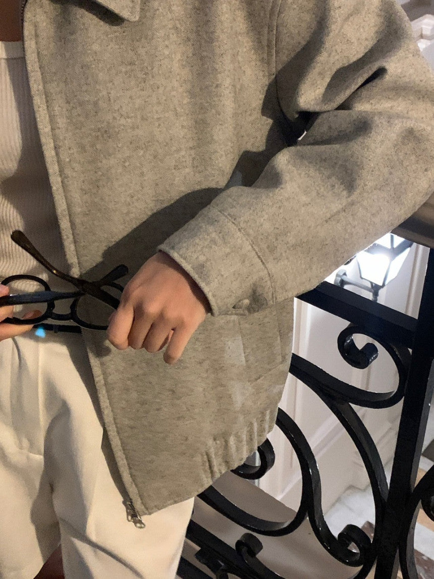 Palas herringbone blouson