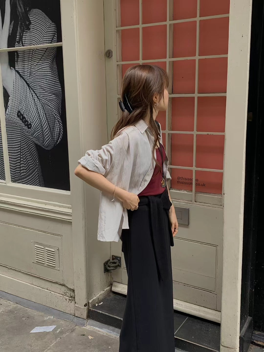 s-即納 Ounce if maxi skirt