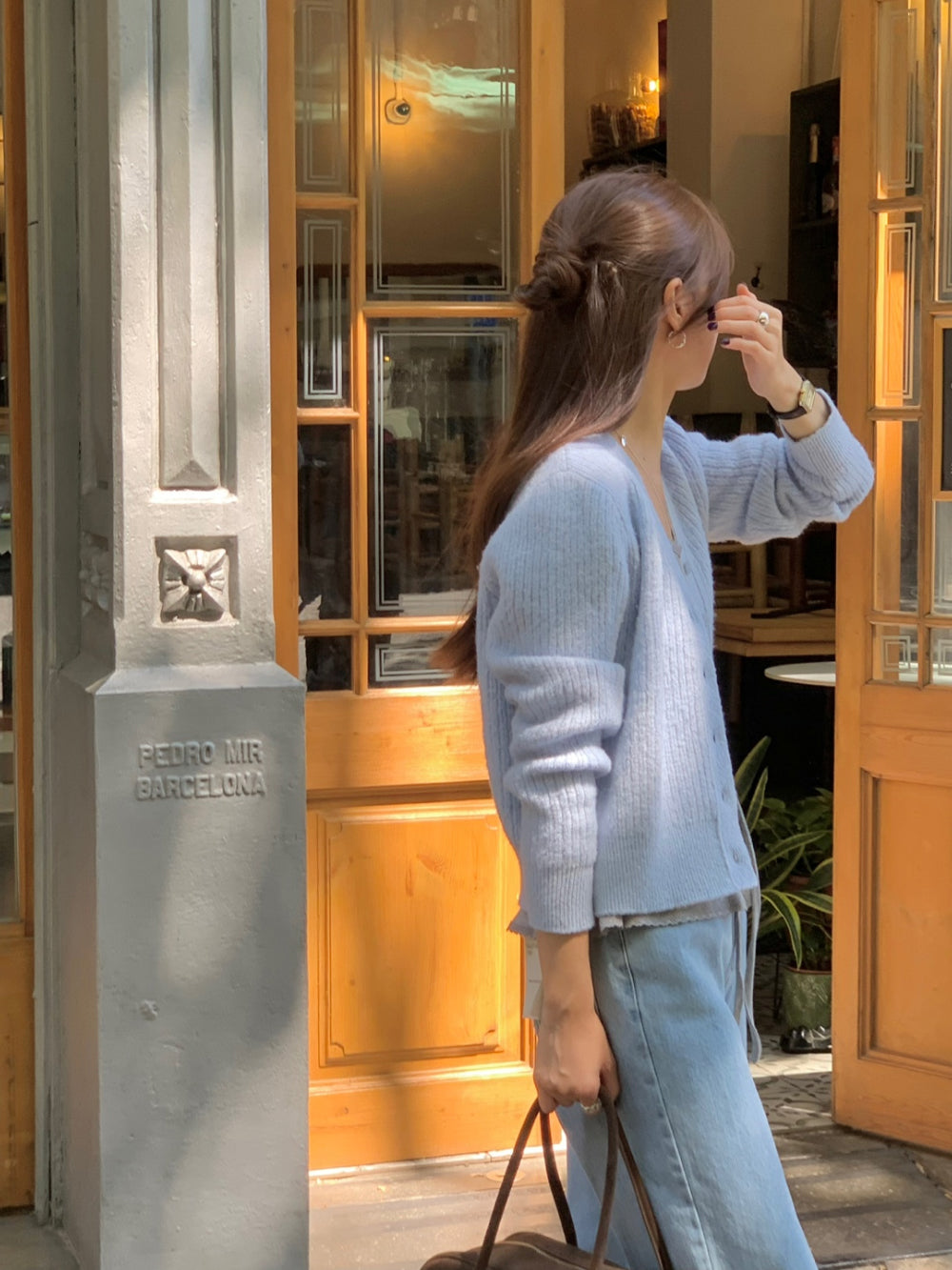 Bog cardigan-4col