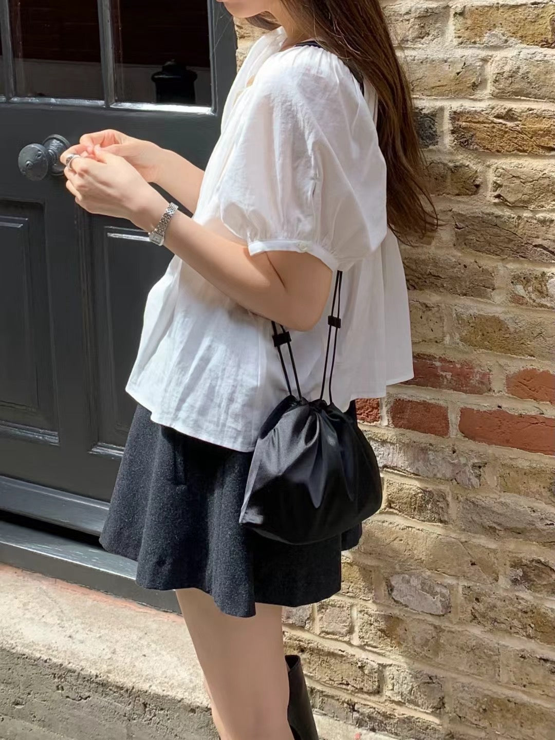 Ounce ron shirring blouse