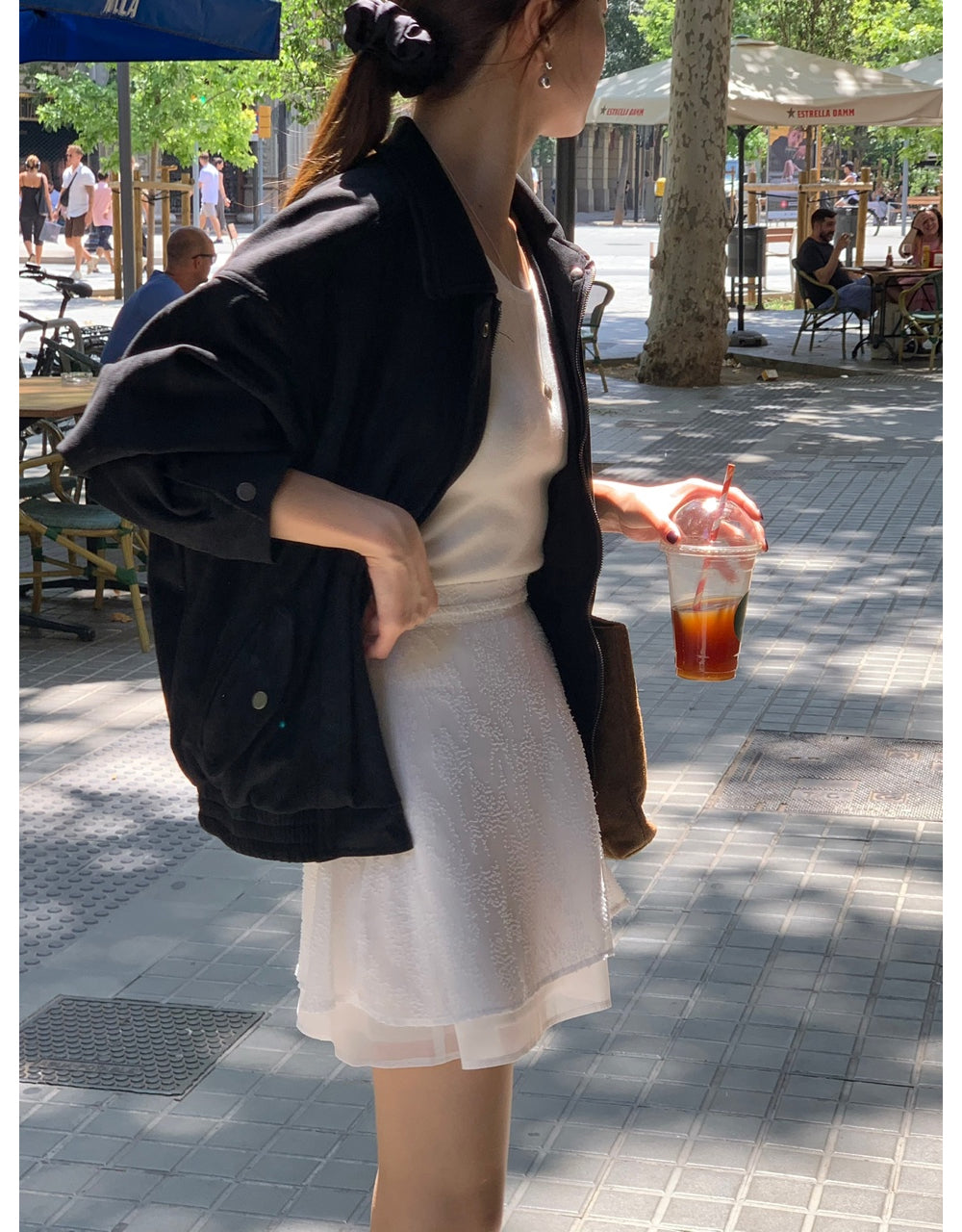 Alpha leather&suede jacket-2type