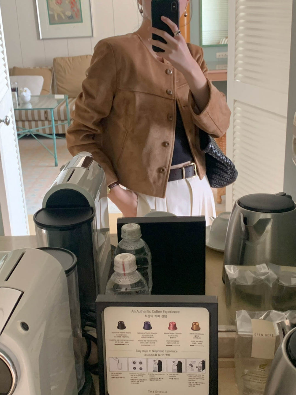 Ace suede jacket-2col