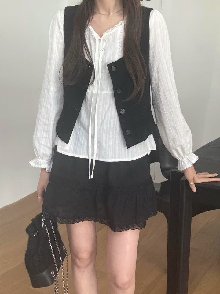 Westin suede vest-2col