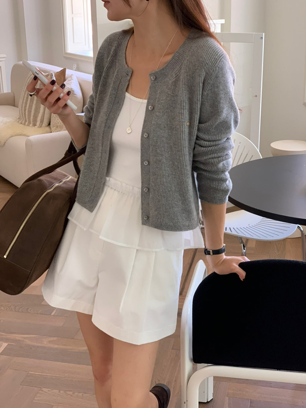 Kushi cardigan-4col