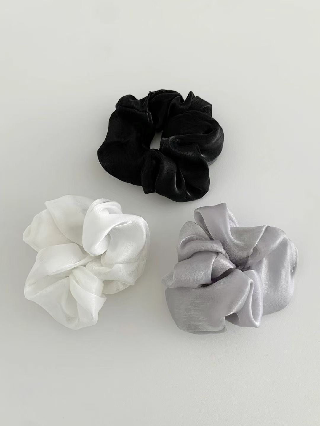 Chiffon scrunchies
