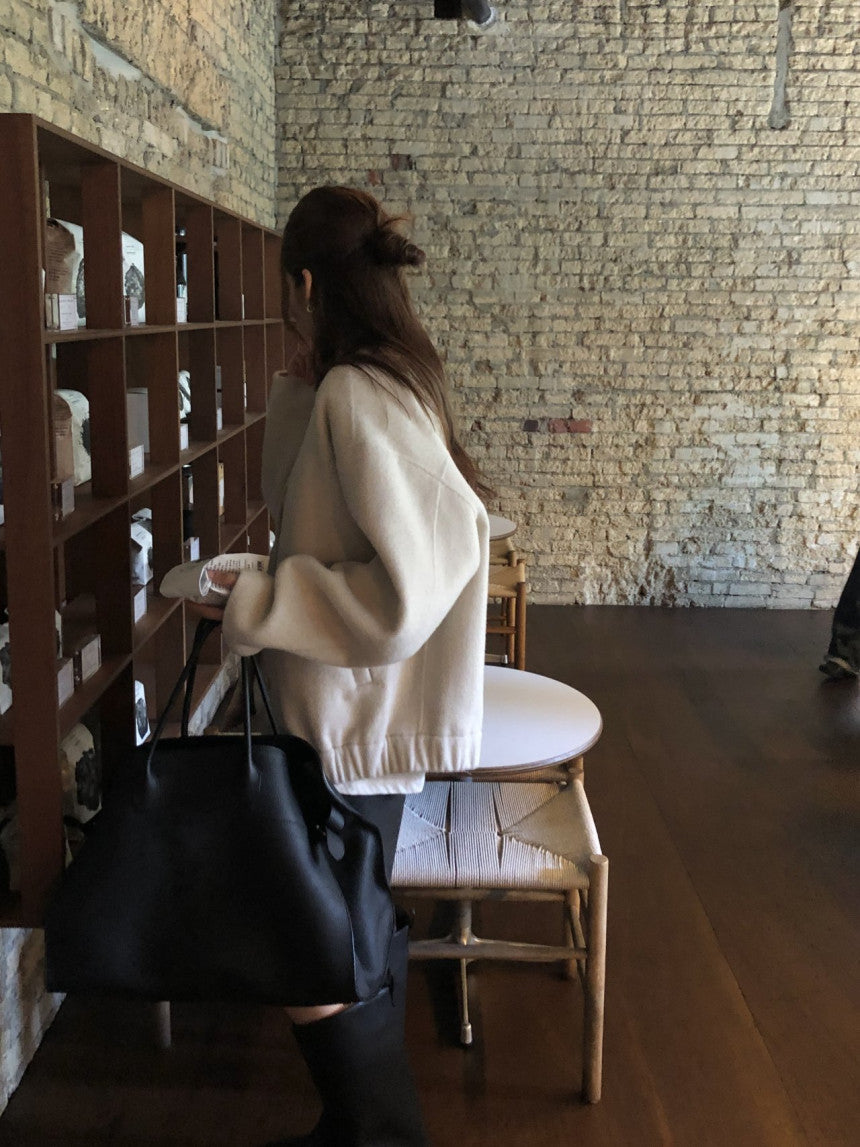 Nua handmade blouson-2col