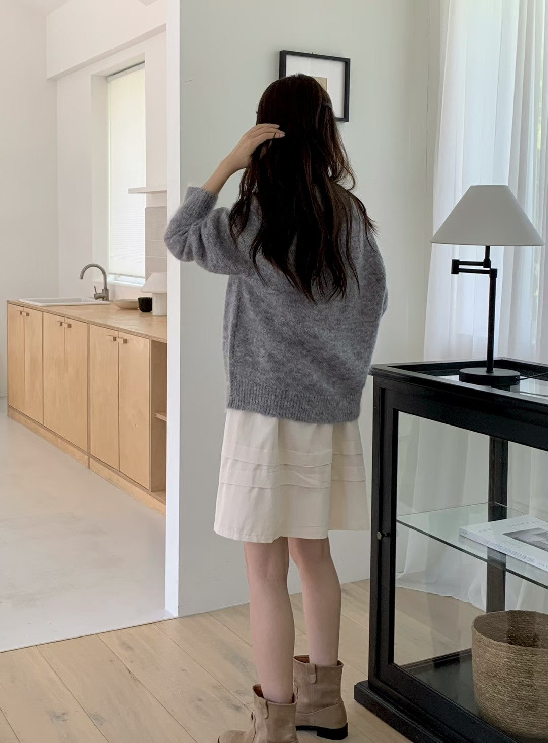Blasom Mohair knit-4col