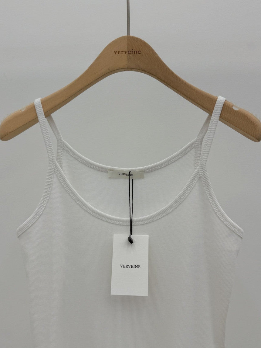 Weenie rib sleeveless-4col