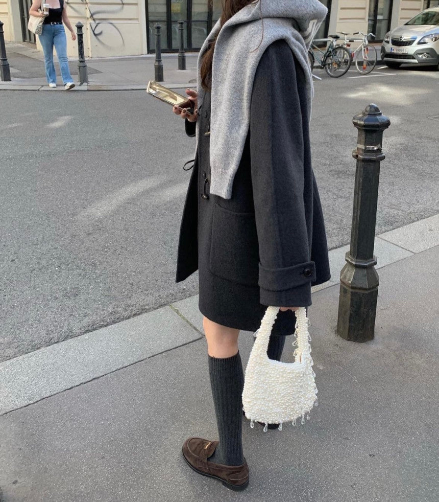 duffle handmade coat-3col