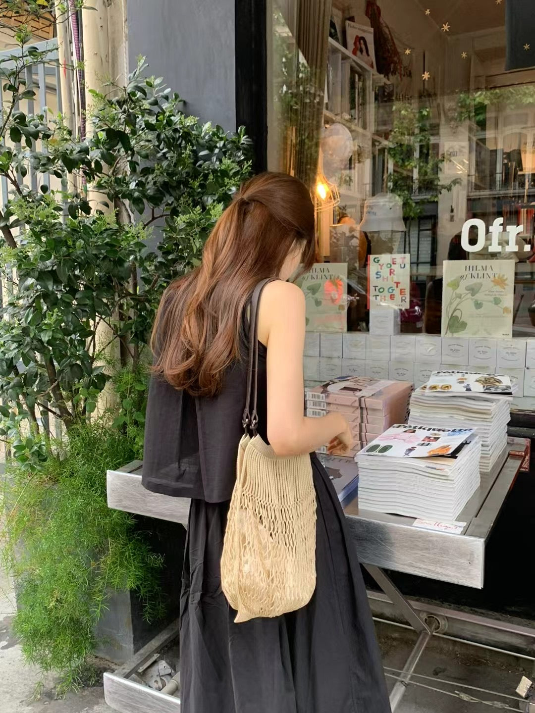 Ounce string blouse-2col