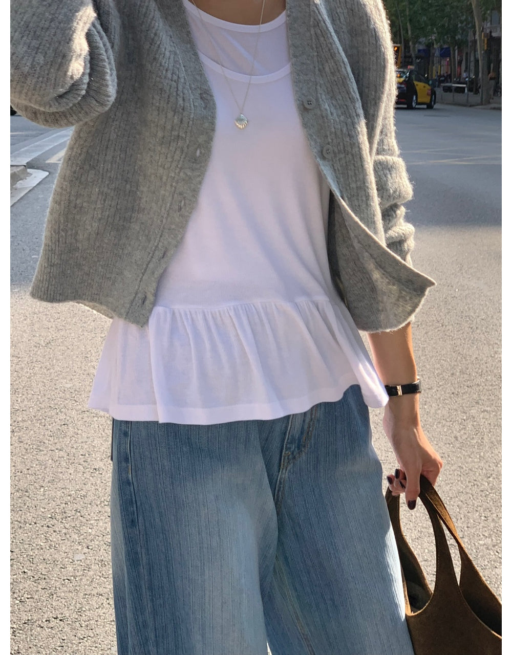 Bog cardigan-4col