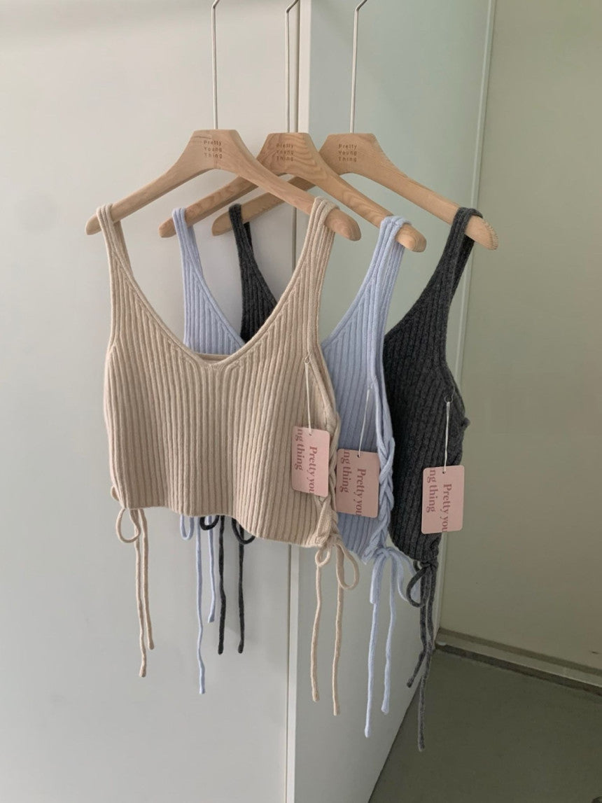 Side string bustier-3col