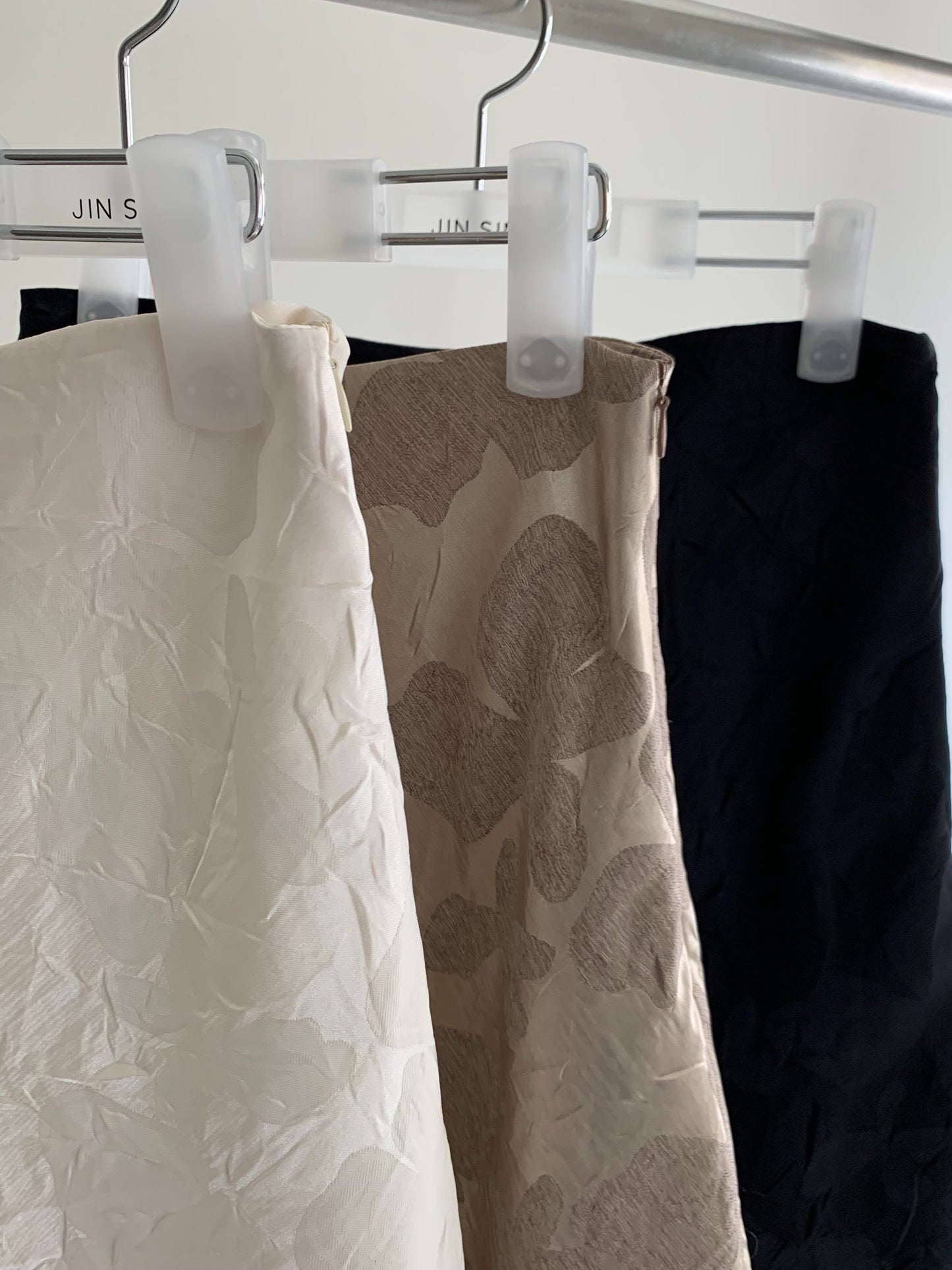petal midi skirt-3col