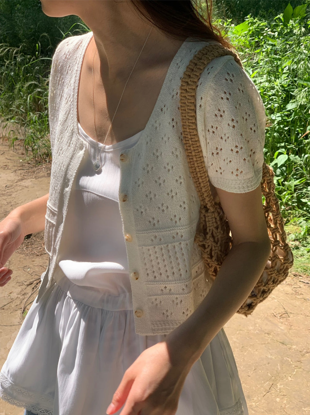Flute cardigan-3col