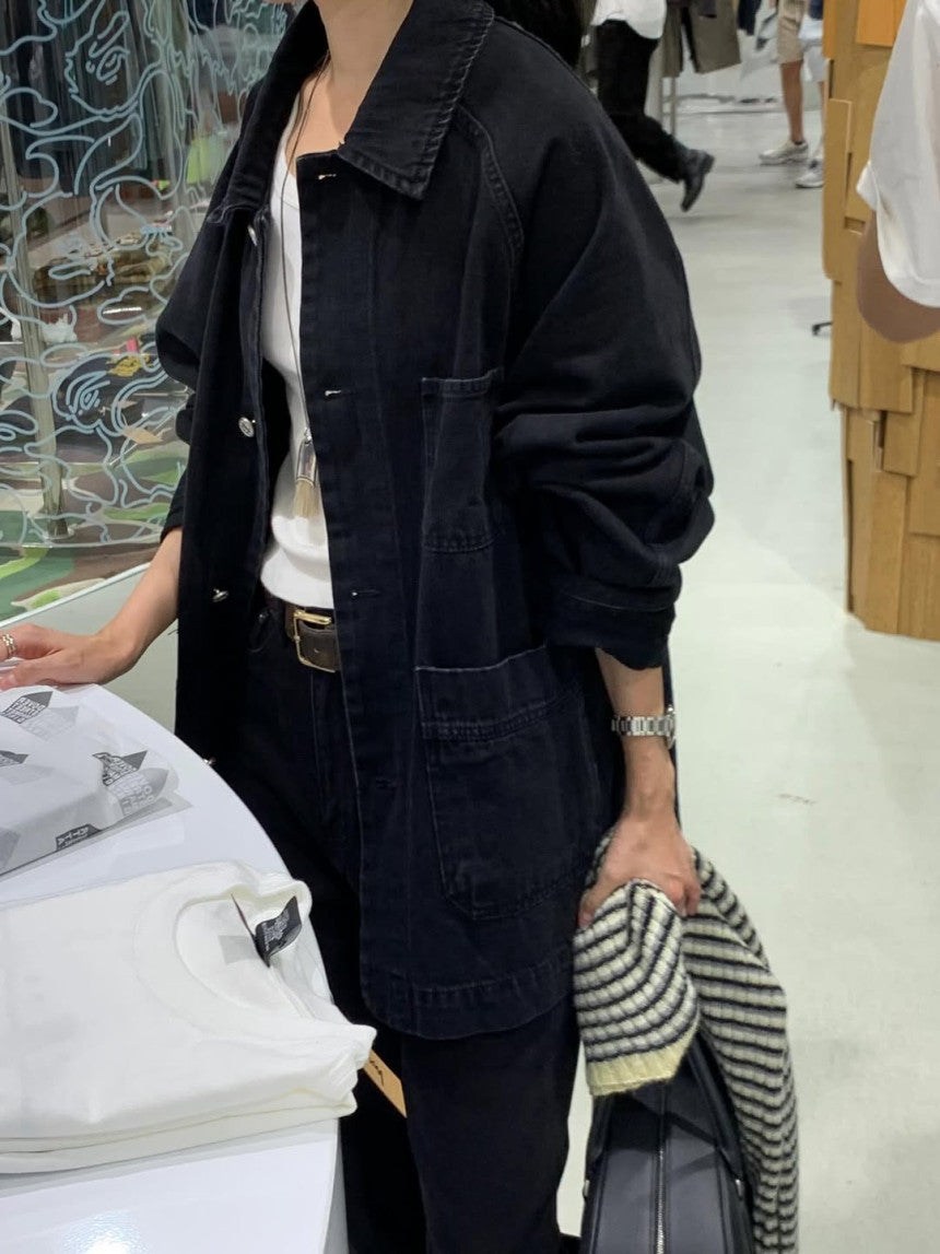 Evening denim jacket