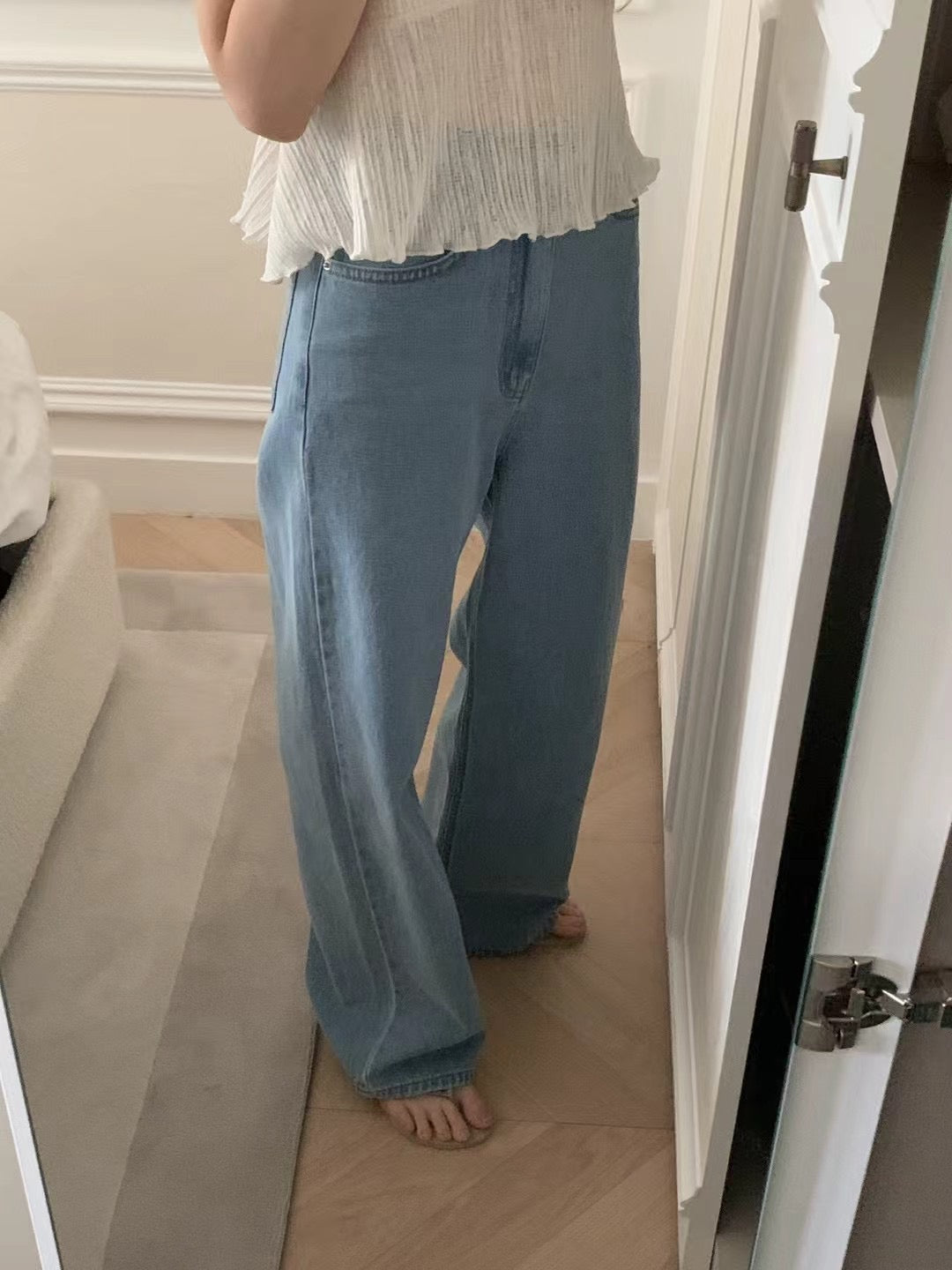 Ounce low wide denim