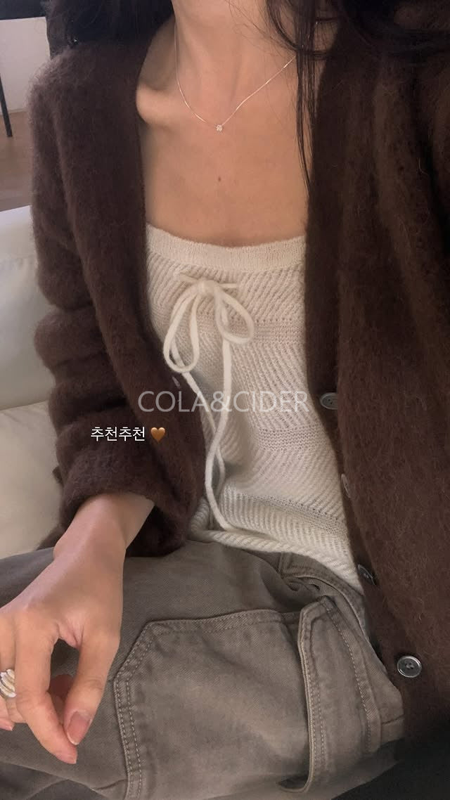 Koi knit bustier-3col