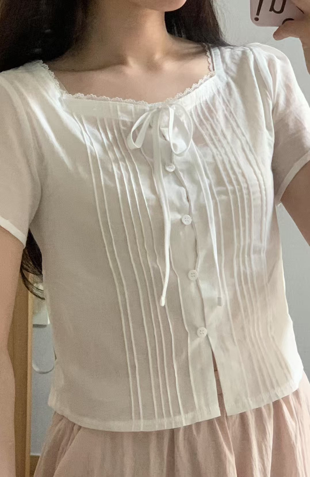 Sian ribbon blouse