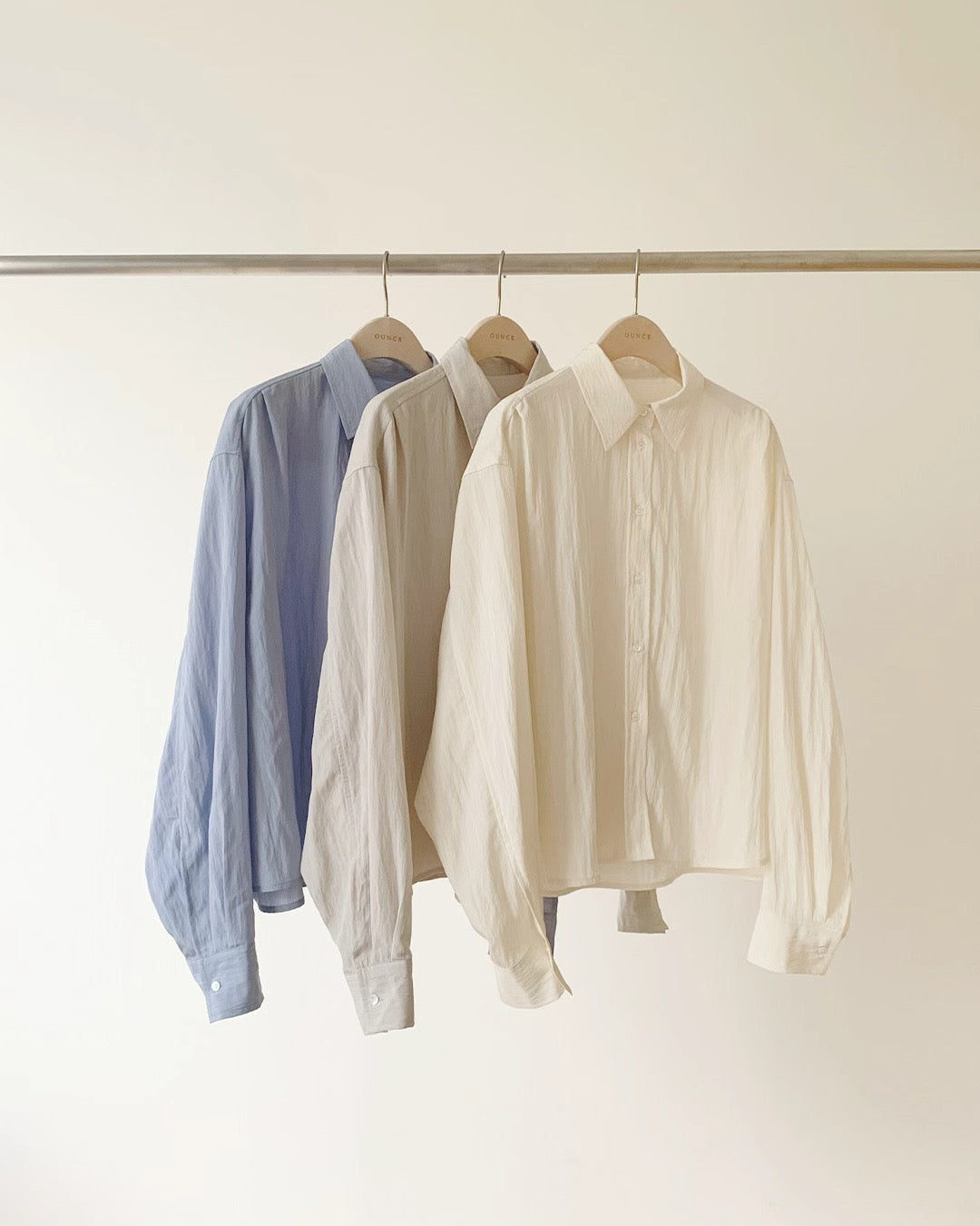 Ounce from silky shirt-3col