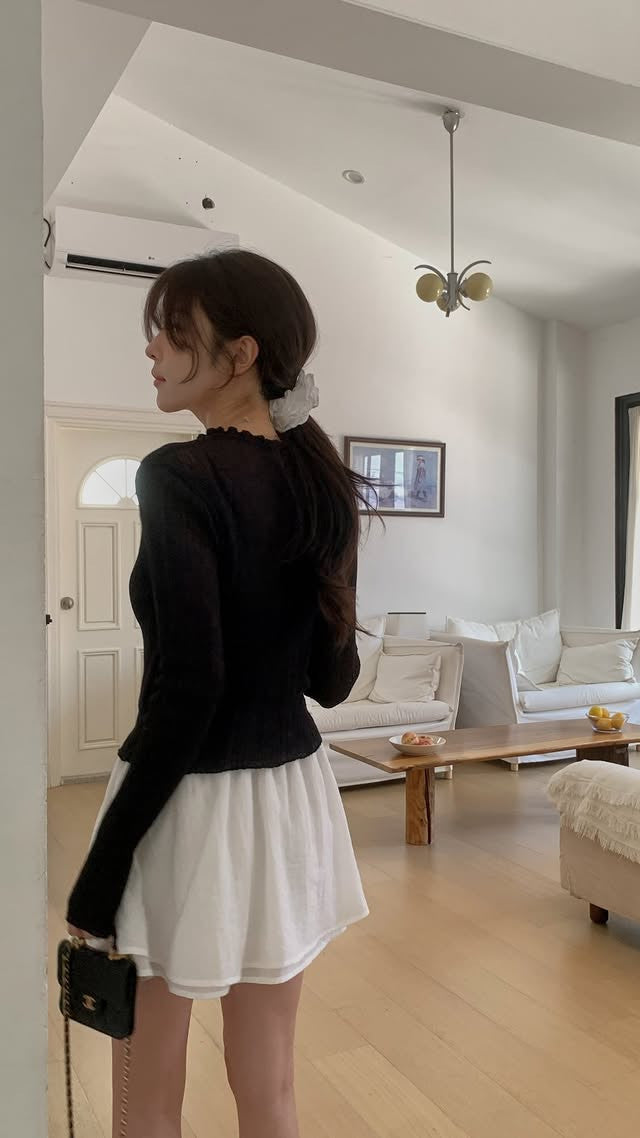 Jane linen cardigan-3col