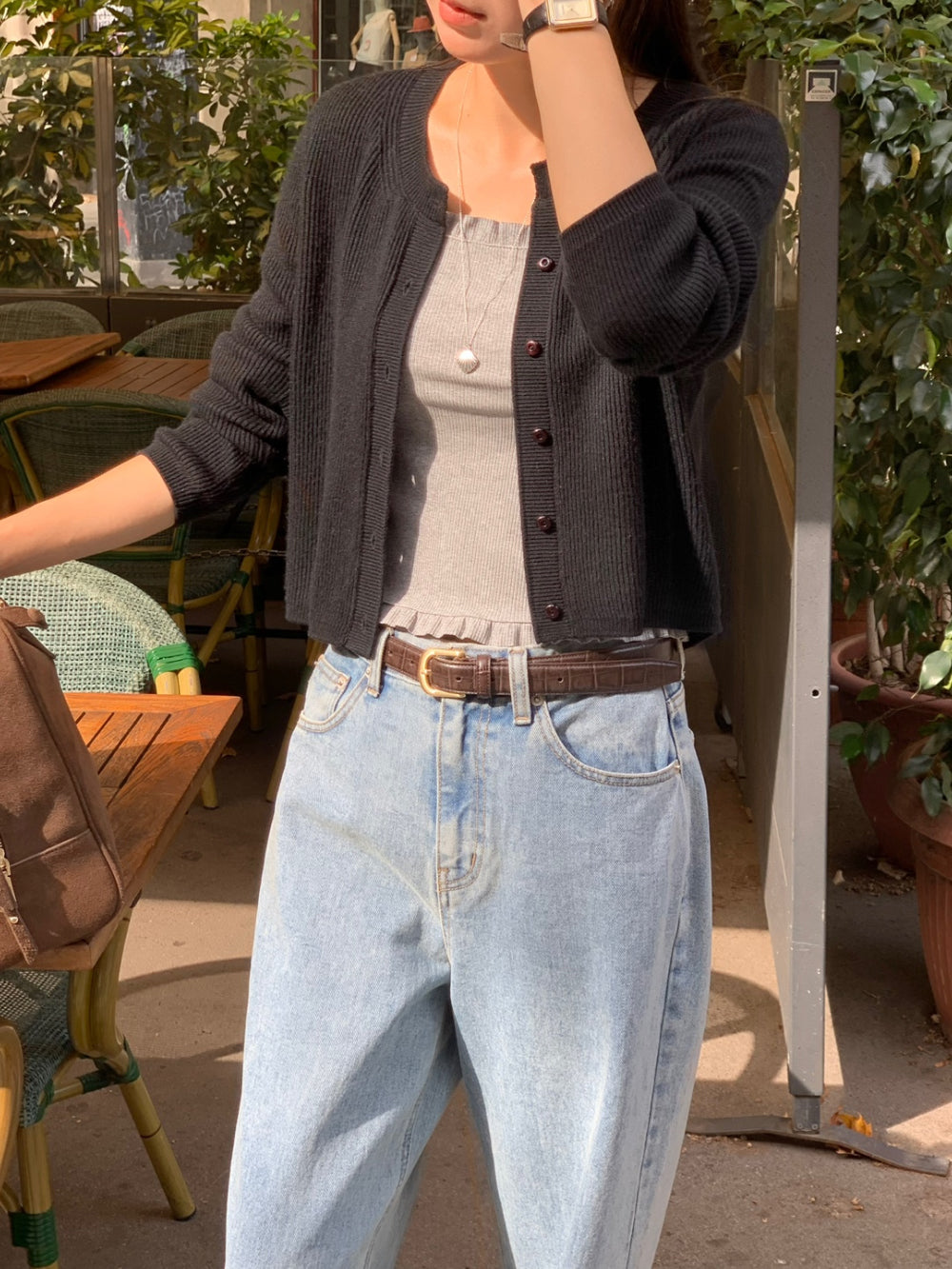 Kushi cardigan-4col