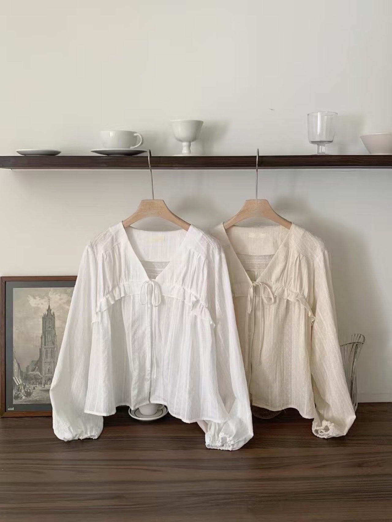 Lote lace blouse-2col
