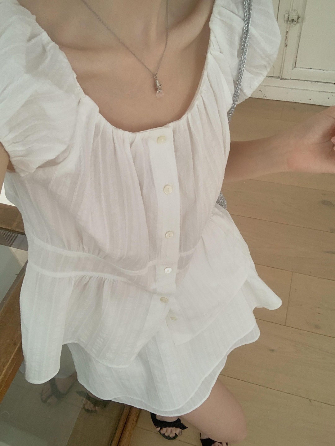 Bigi blouse&skirt-2col