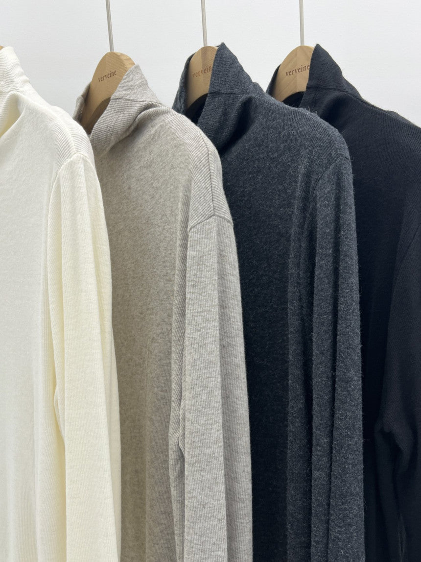 Ria soft turtleneck T-4col