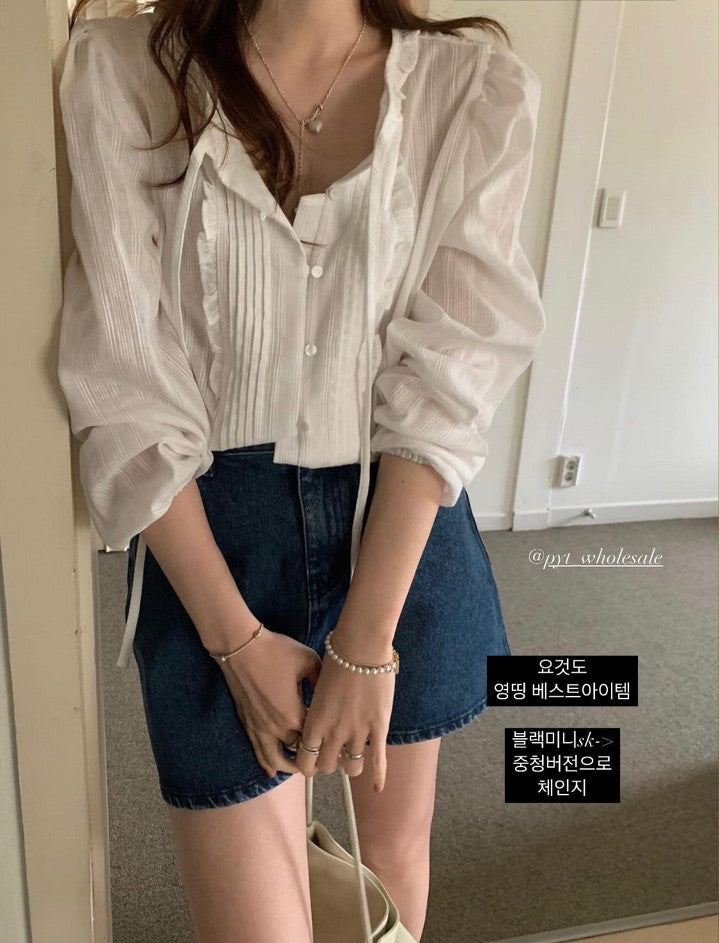 cotton rush blouse