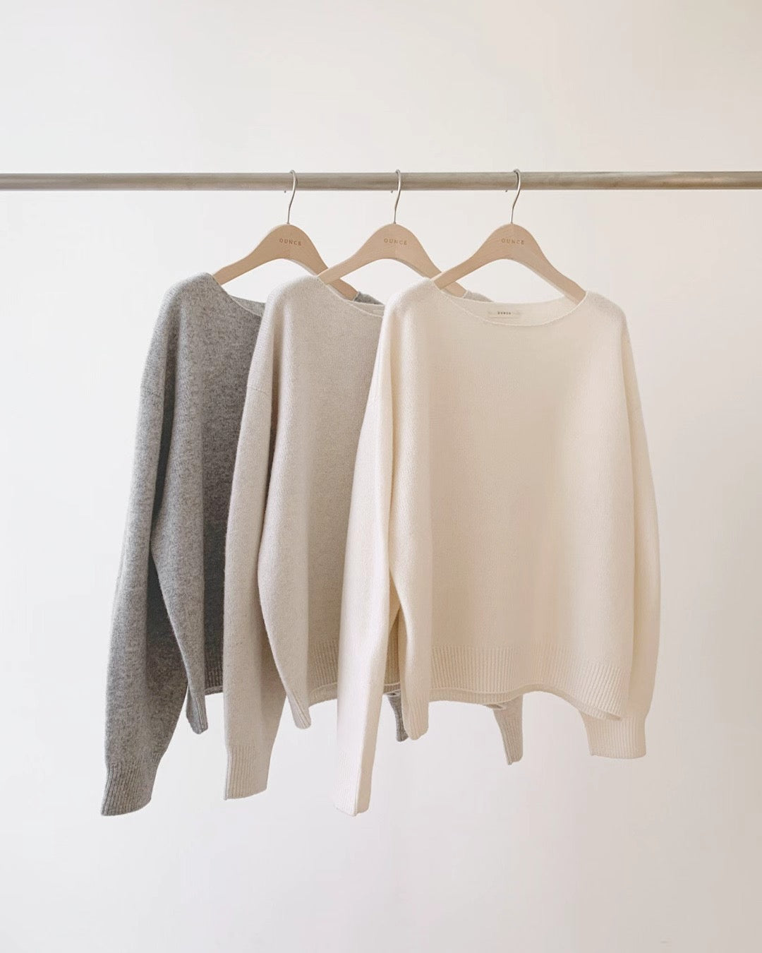Ounce rosy wholega round knit-3col
